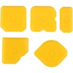 5 pi�ces ensemble d'outil pour grattoir de jointoiement dissolvant coulis � la truelle spatule lissage ...