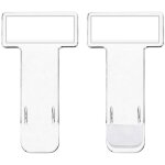 5 pices pince  ticket de stationnement voiture autocollant pare - brise porte - billet carte support ...