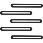 5 pi�ces plaque perfor�e �querres connecteurs plats r�glables en acier inoxydable, plaque de renfort ...