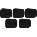 5 pi�ces repose - fl�ches adh�sifs silencieux pour arc, plaques en cuir accessoires tir � l'arc ext�rieur ...