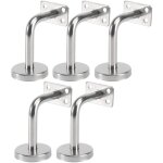 5 pi�ces supports de main courante acier , murale supports de main courante pour escalier exterieur int�rieur ...
