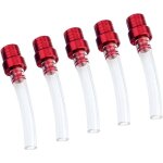 5 pices tuba bouchon carburant, valve ventilation reniflard tuyau pour moto, bouchon du rservoir d'essence ...