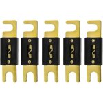 5 x 150a fusible anl voiture automobile l'audio puissance s�curit� prot�ger tube de verre plaqu� or protection ...