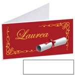 50 cartes de faveur parchemines prdcoupes et non personnalises pour la remise des diplmes
