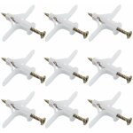 Ersandy - 50 chevilles pour plaque de plâtre ensembles plastique tuyau d'expansion avion auto foreuse ... Ersandy - 50 chevilles pour plaque de plâtre ensembles plastique tuyau d'expansion avion auto foreuse ...