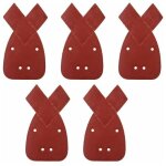 50 feuilles de papier abrasif pour ponceuse, grains 40 / 60 / 80 / 120 / 240, pour ponceuse black and ...