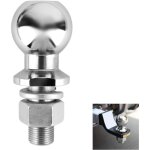 50 mm boule d'attelage de remorque 3, 5 t vis droite diam�tre : 25 mm pour rail d'attelage jusqu'� 3, ...