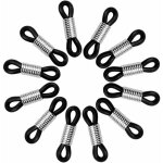 50 pcs attache caoutchouc lunette, antidrapantes embouts chane de lunettes, rglable silicne d'extrmits ...