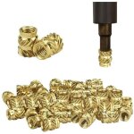 50 pcs filetage femelle �crous en laiton insert filet� assortiment m3 anti - oxydation m3 insert filet� ...