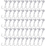 50 pi�ces leurres souples hame�ons app�ts p�che avec crochets aiguis�s accessoires couleurs vives