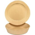 50 pi�ces papier cuisson air fryer, 6, 3 pouces air fryer disposable paper liner, doublures en papier ...