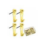 50 pièces séries 30 lb cintres avec clous cadre photo crochets de suspension photo clous suspendus pour ... 50 pièces séries 30 lb cintres avec clous cadre photo crochets de suspension photo clous suspendus pour ...