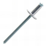 50 rivets aveugles �clat�s alu / acier tl, d. 4. 8 x 30 mm - pal4830 - bc - scell - it