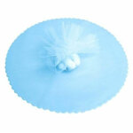 50 voiles de tulle pour drag�es de mariage organza rond mariages bapt�mes graduations drag�es bleu ciel ...