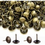 500 pi�ces clous de tapissier, robuste 17x11 mm bronze clous tapissier d�coratifs clou r�tro diy clous ...