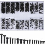 500 pices vis pour lunettes tete ronde kit de vis pour ordinateur portable universel m1. 2 m1. 4 m2 ...