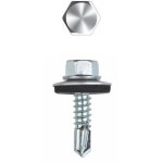 500 vis autoperceuse th � collerette estamp�e et rondelle epdm 4, 2 x 25 mm acier zingu� pour toiture ...