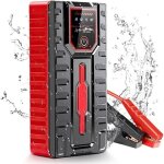 5000a 12v booster batterie voiture lithium ultrasafe, chargeur batterie portable usb et c�bles de d�marrage ...