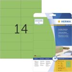 5061 etiquette universelles 105 x 42. 3 mm papier vert 280 pc(s) fixation permanente imprimante  jet ...