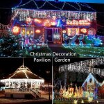 50m 500 led guirlande lumineuse carnaval mariage extrieur jardin intrieur clairage(blanche)
