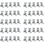 50pcs taquet etagere support tagres de mtal nickel goupilles de support pour armoire bureau accessoires ...