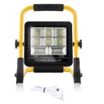 50w projecteur led rechargeable clairage projecteur de chantier ip65 projecteur solaire rechargeable ...