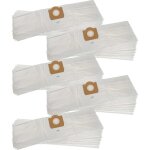 50x sacs compatible avec rowenta collecto, bully, jazz, booly ro 1521 aspirateur - microfibre non tiss�e, ...