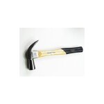 5118330020 marteau de charpentier avec manche en bois de hickory, argent / beige / noir, 560 g - peddinghaus ...