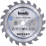 Kwb - 584157 lame de scie circulaire au carbure 156 x 12. 75 mm 1 pc(s)