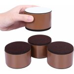 5cm rehausseurs de meubles, 6 cm de diam�tre rehausseurs de lit, peut soulever 5 cm pour canap�, lit ...