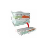 5five simply smart - bote de rangement dessous de lit - 100 x 45 x 15 cm - rangement du linge - livraison ...
