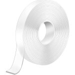 5m scotch double face extra fort, 5m x 2cm x 2mm scotch transparent double face lavable, rutilisable ...