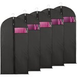 5pcs housses vetement fen�tre transparente visible housse veste costume anti poussi�re etanche mite humidit� ...