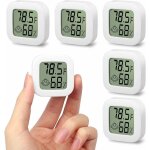 5pcs mini thermom�tre lcd portable hygrom�tre int�rieur temp�rature humidit�, haute pr�cision - 58? - ...