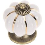 5pcs potiron poignée bouton armoire meubles bouton poignée porte meubles boutons céramique porcelaine ... 5pcs potiron poignée bouton armoire meubles bouton poignée porte meubles boutons céramique porcelaine ...