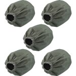 5x filtres textiles compatible avec bosch advancedvac 20 aspirateur industriel sec et humide - sac filtrant, ...