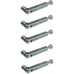 Cyclingcolors - 5x goujons de raccordement à onglet m6 articulé ferrure assemblage meuble étrier table ... Cyclingcolors - 5x goujons de raccordement à onglet m6 articulé ferrure assemblage meuble étrier table ...