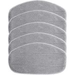 5x housses de rechange compatible avec leifheit cleantenso nettoyeur � vapeur, balai vapeur - microfibre, ...