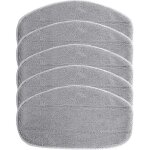 5x housses de rechange compatible avec leifheit cleantenso nettoyeur � vapeur, balai vapeur - microfibre, ...