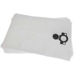5x sacs compatible avec stihl se 133 me aspirateur - 52, 5cm x 39cm blanc - vhbw
