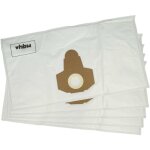 5x sacs compatible avec parkside pnts 1300, 1400 b1, 1300 b2, 1400 a1, 1250, 1300 a1 aspirateur - 58cm ...