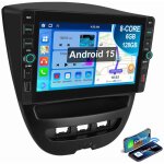 6 + 128g pour peugeot 107 citro�n c1 toyota aygo 2005 - 2014 carplay gps wifi 6 + 128g