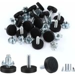 6, 35mm niveleurs de meubles r�glables, 16 pi�ces pieds de nivellement meuble � visser pied de chaise ...
