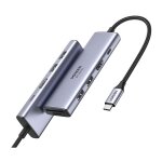 Ugreen - hub usb - c multifonction 6en1 - 2x usb hdmi 4k lecteur de cartes sd et tf usb - c pd 100w gris ... Ugreen - hub usb - c multifonction 6en1 - 2x usb hdmi 4k lecteur de cartes sd et tf usb - c pd 100w gris ...
