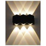 6 led applique extérieure intérieur et extérieur led étanche blanc chaud lumière applique murale terrasse ... 6 led applique extérieure intérieur et extérieur led étanche blanc chaud lumière applique murale terrasse ...