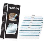 6 lingettes pour black et decker balai nettoyeur vapeur, pour black decker steam mop fsm1630s nettoyeur ...