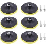 6 pcs 5 pouce 125mm assiette de ponçage avec m14 mandrin plateau de ponçage pour perceuse, meuleuse d'angle ... 6 pcs 5 pouce 125mm assiette de ponçage avec m14 mandrin plateau de ponçage pour perceuse, meuleuse d'angle ...
