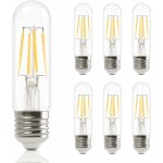 Gbly - 6 pcs ampoules led e27 blanc chaud - mod�le vintage t30 4w edison led lampes, �quivalent 2700k ...