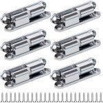 6 pcs charni�res de r�novation porte 13 60mm charni�re � visser pour portes paumelles de r�novation charniere ...
