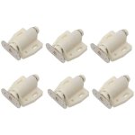 6 pcs loqueteau magn�tique � pression loquet aimant� en plastique loquet magn�tique � fermeture douce ...